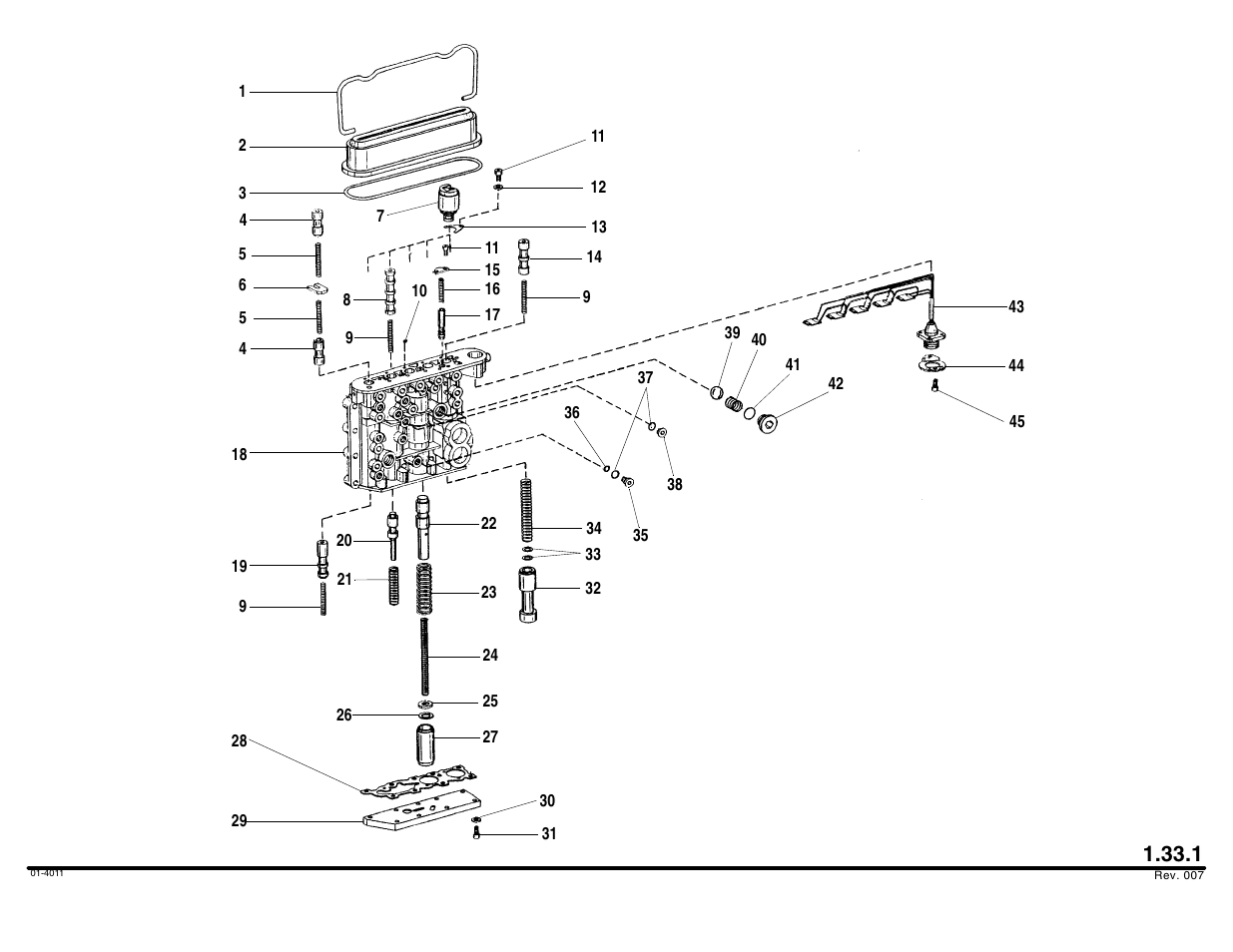 Control valve | Lull 644B Parts Manual User Manual | Page 90 / 792