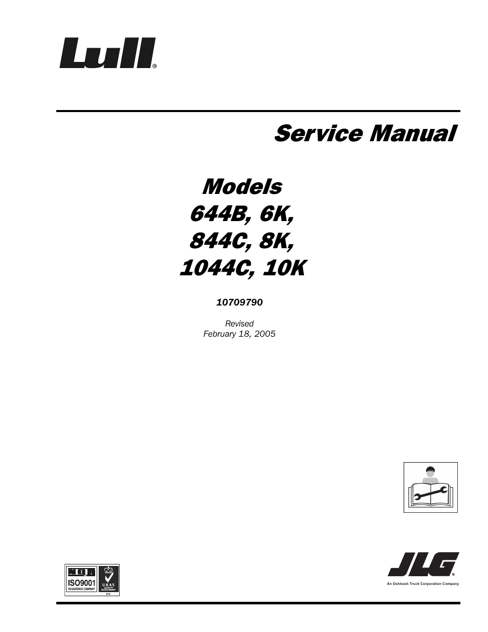 Lull 6K Service Manual User Manual | 636 pages