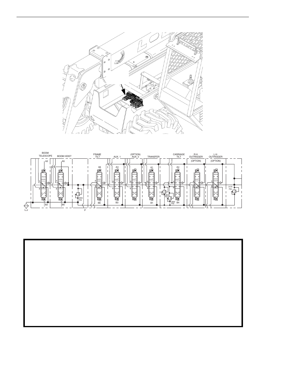 Reference diagrams, Mid-inlet control valve | Lull 6K Service Manual User Manual | Page 102 / 636