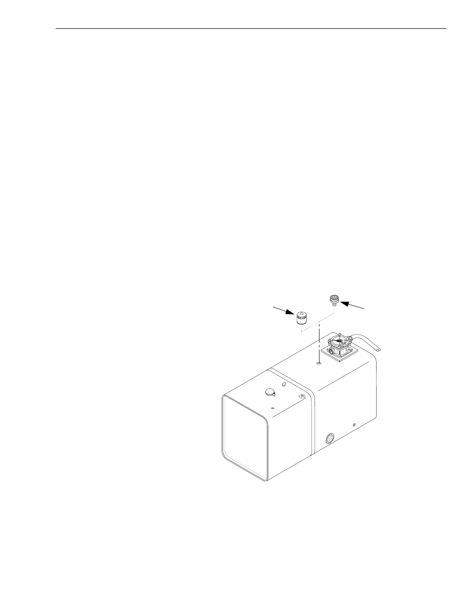 Reservoir breather | Lull 6K Service Manual User Manual | Page 171 / 636