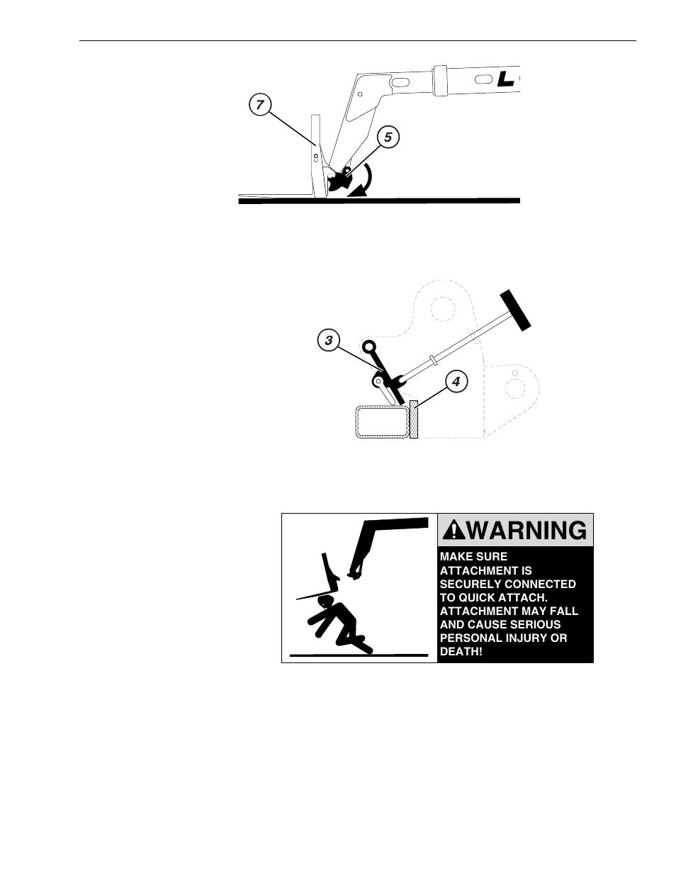 Warning | Lull 6K Service Manual User Manual | Page 307 / 636