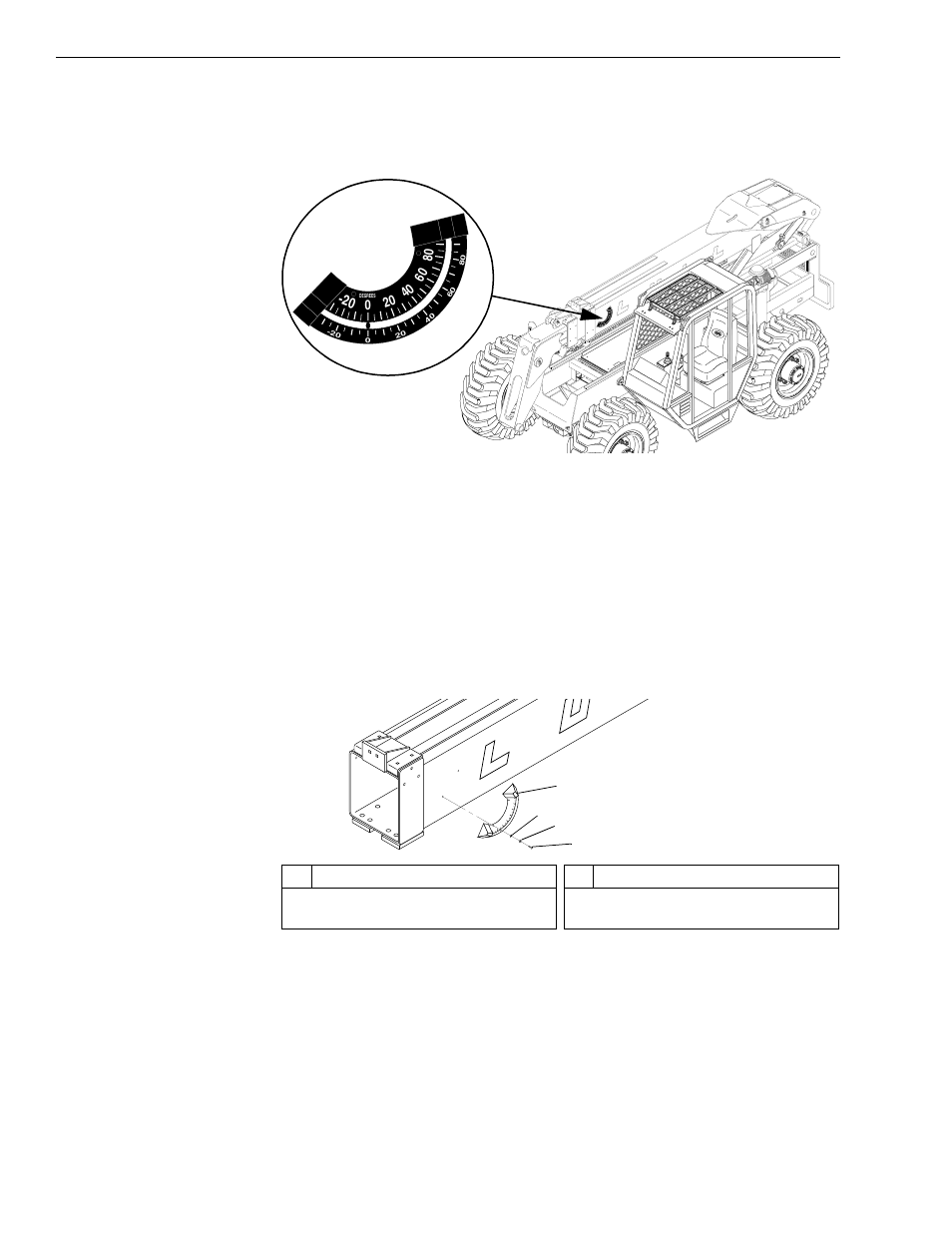 Boom angle inclinometer, Description, Replacement | Lull 6K Service Manual User Manual | Page 310 / 636