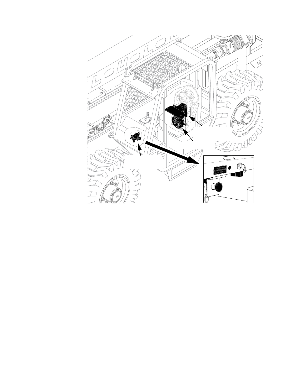 Park brake | Lull 6K Service Manual User Manual | Page 602 / 636