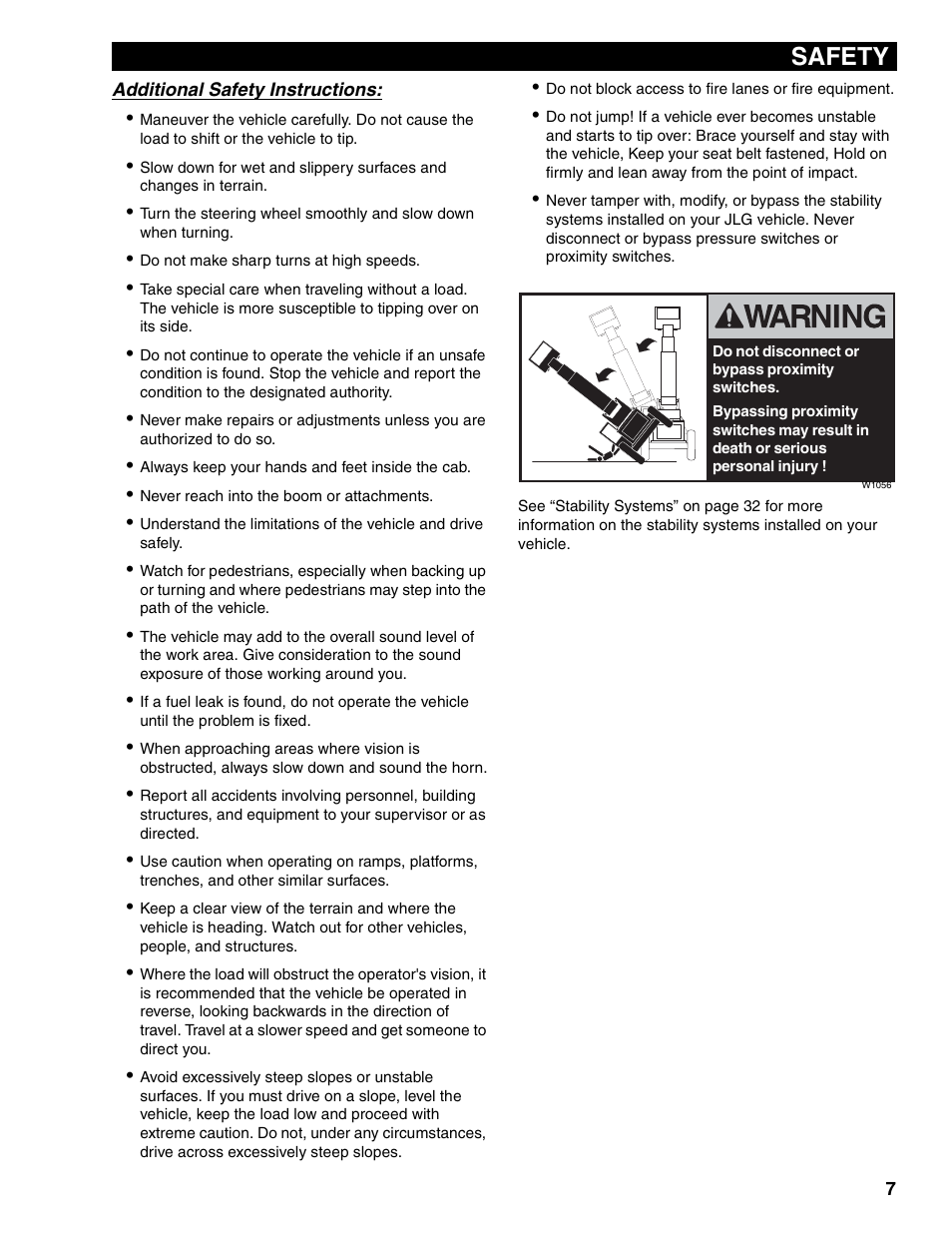 Safety | Lull 1044C-54 Series II Operation Manual User Manual | Page 15 / 50