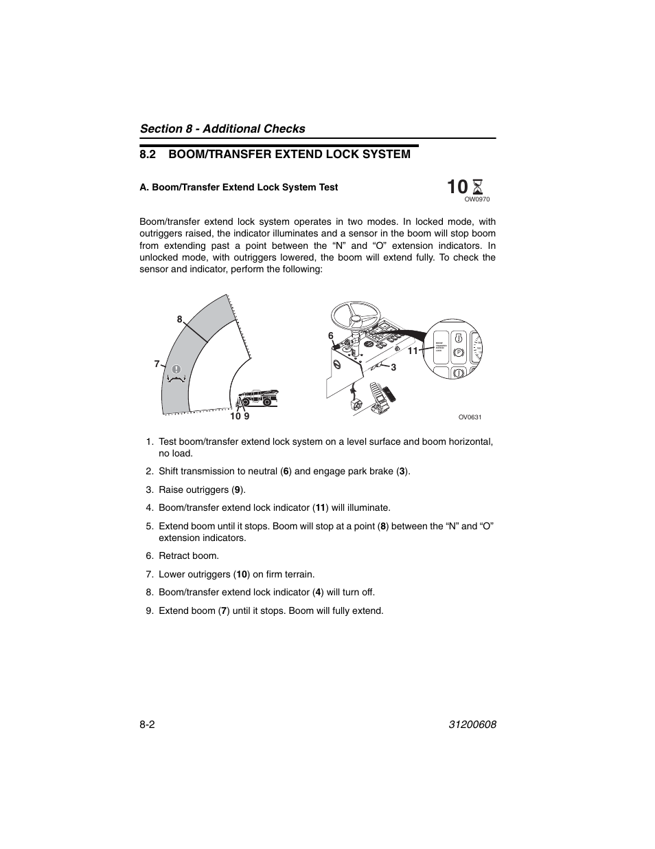 2 boom/transfer extend lock system, 2 boom/transfer extend lock system -2 | Lull 1044C-54 Series II Operation Manual User Manual | Page 136 / 150