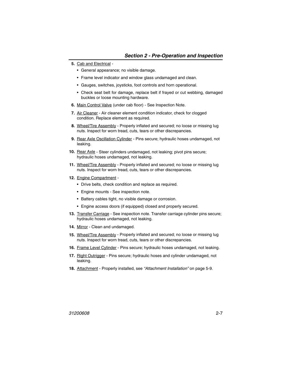Lull 1044C-54 Series II Operation Manual User Manual | Page 31 / 150