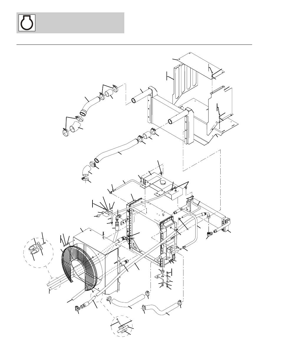 Engine & attaching parts | Lull 1044C-54 Series II Parts Manual User Manual | Page 148 / 464