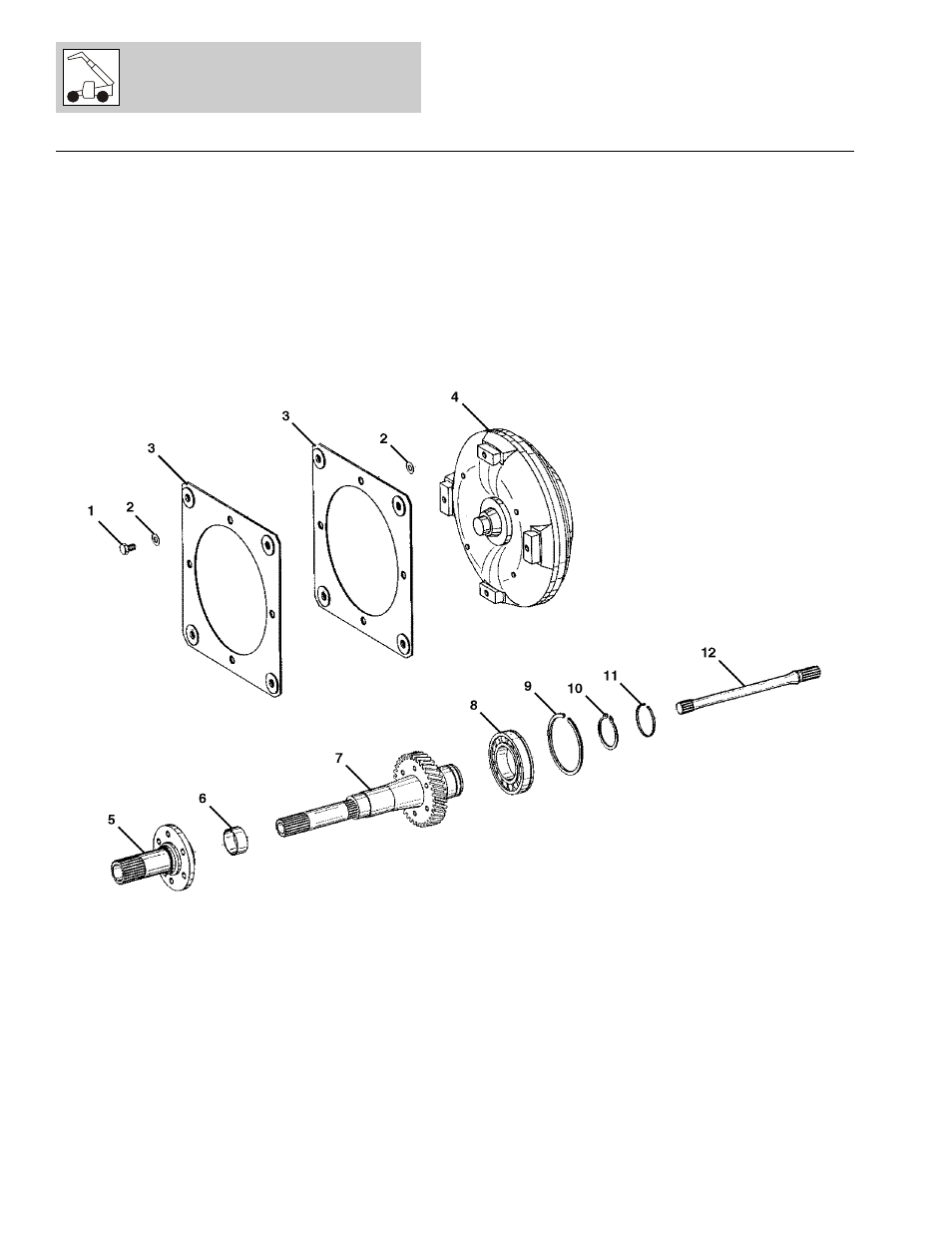 Figure 5-18 zf transmission - converter & input, Zf transmission - converter & input -46, F transmission, (see figure 5-18 for details) | Y, (see figure 5-18 for details), Zf transmission, (see figure 5-18 for details) | Lull 1044C-54 Series II Parts Manual User Manual | Page 206 / 464