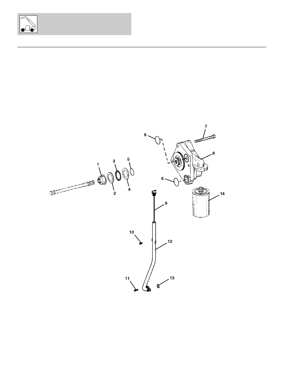 Zf transmission - oil pump, filter & dipstick -70 | Lull 1044C-54 Series II Parts Manual User Manual | Page 230 / 464