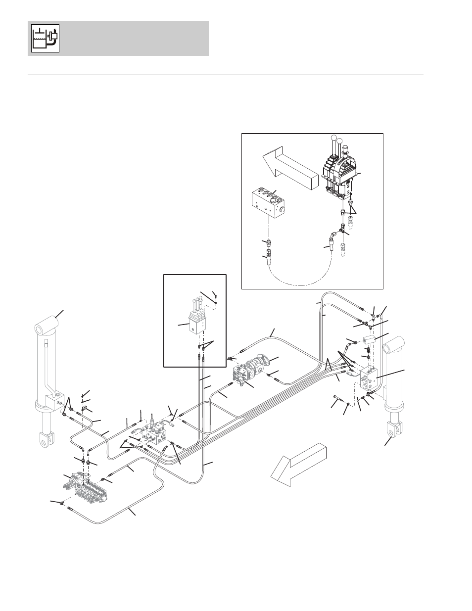 Figure 8-7 frame level & rear axle stabilizer, Frame level & rear axle stabilizer -18 | Lull 1044C-54 Series II Parts Manual User Manual | Page 302 / 464