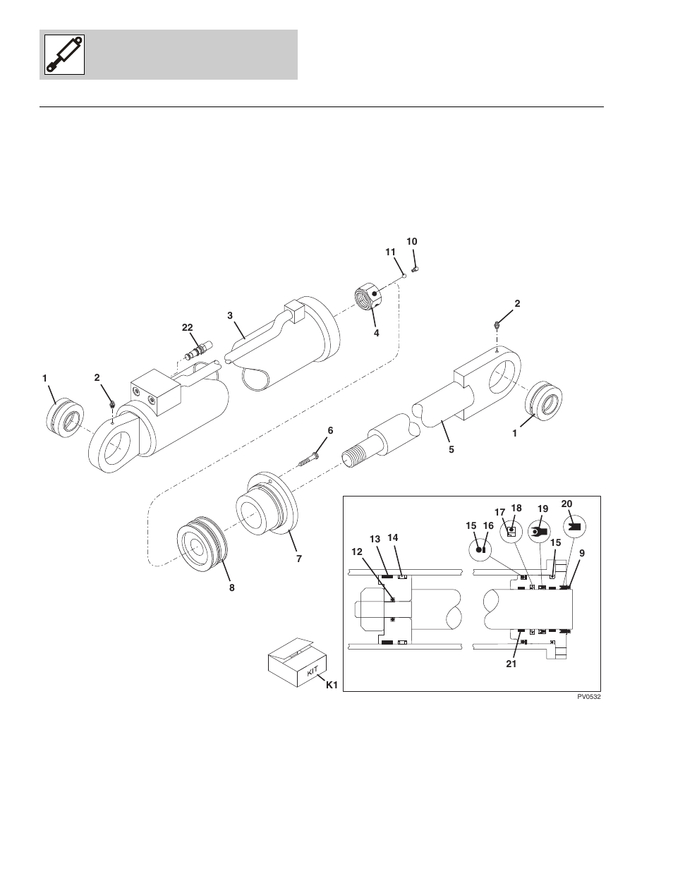 Figure 9-4 hoist cylinder, Hoist cylinder -10, Er, (see figure 9-4 for details) | See figure 9-4 for details) | Lull 1044C-54 Series II Parts Manual User Manual | Page 328 / 464