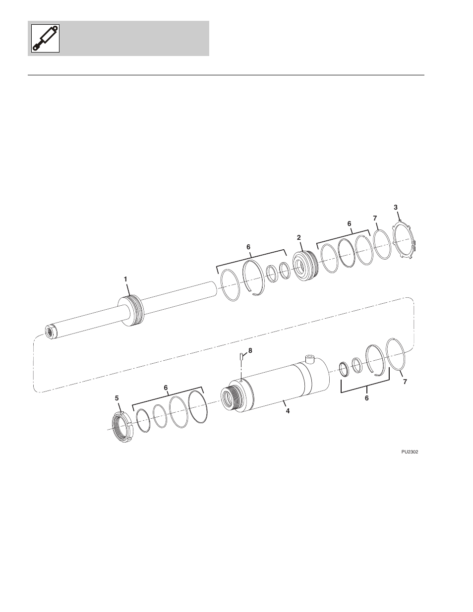 Figure 9-9 steering cylinder, Steering cylinder -20, See figure 9-9 for details) | Lull 1044C-54 Series II Parts Manual User Manual | Page 338 / 464
