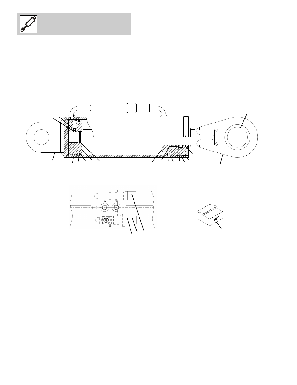 Figure 9-25 72” 90 degree swing carriage cylinder, 72” 90 degree swing carriage cylinder -54 | Lull 1044C-54 Series II Parts Manual User Manual | Page 372 / 464