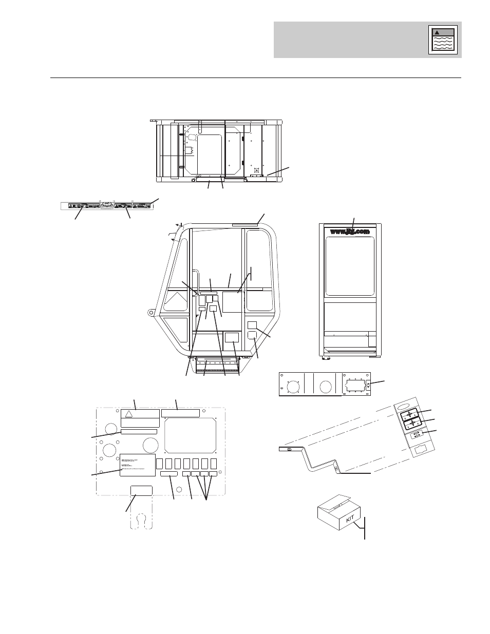 Decals | Lull 1044C-54 Series II Parts Manual User Manual | Page 409 / 464