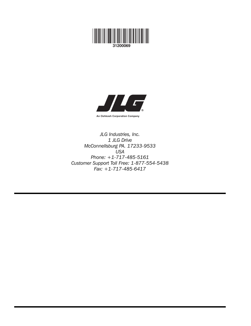 Jlg worldwide locations | Lull 1044C-54 Series II Parts Manual User Manual | Page 464 / 464