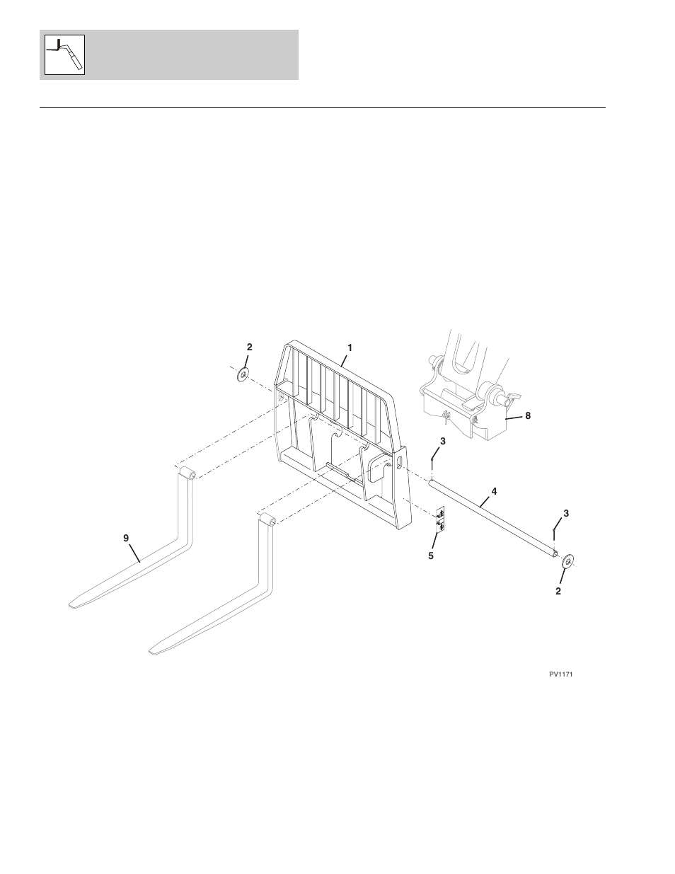 Figure 3-1 carriage assembly, Carriage assembly -2 | Lull 1044C-54 Series II Parts Manual User Manual | Page 62 / 464