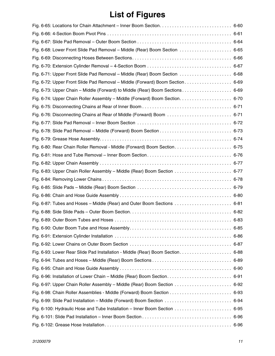 List of figures | Lull 1044C-54 Series II Service Manual User Manual | Page 15 / 382