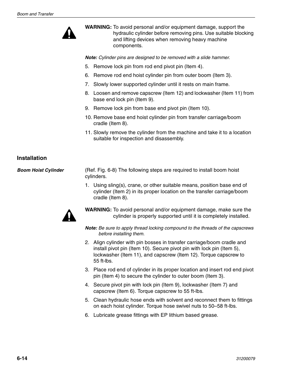 Lull 1044C-54 Series II Service Manual User Manual | Page 156 / 382