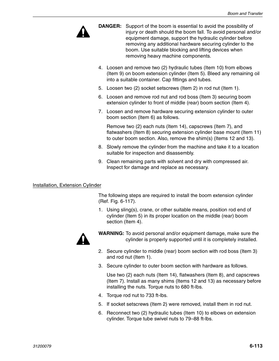 Lull 1044C-54 Series II Service Manual User Manual | Page 255 / 382