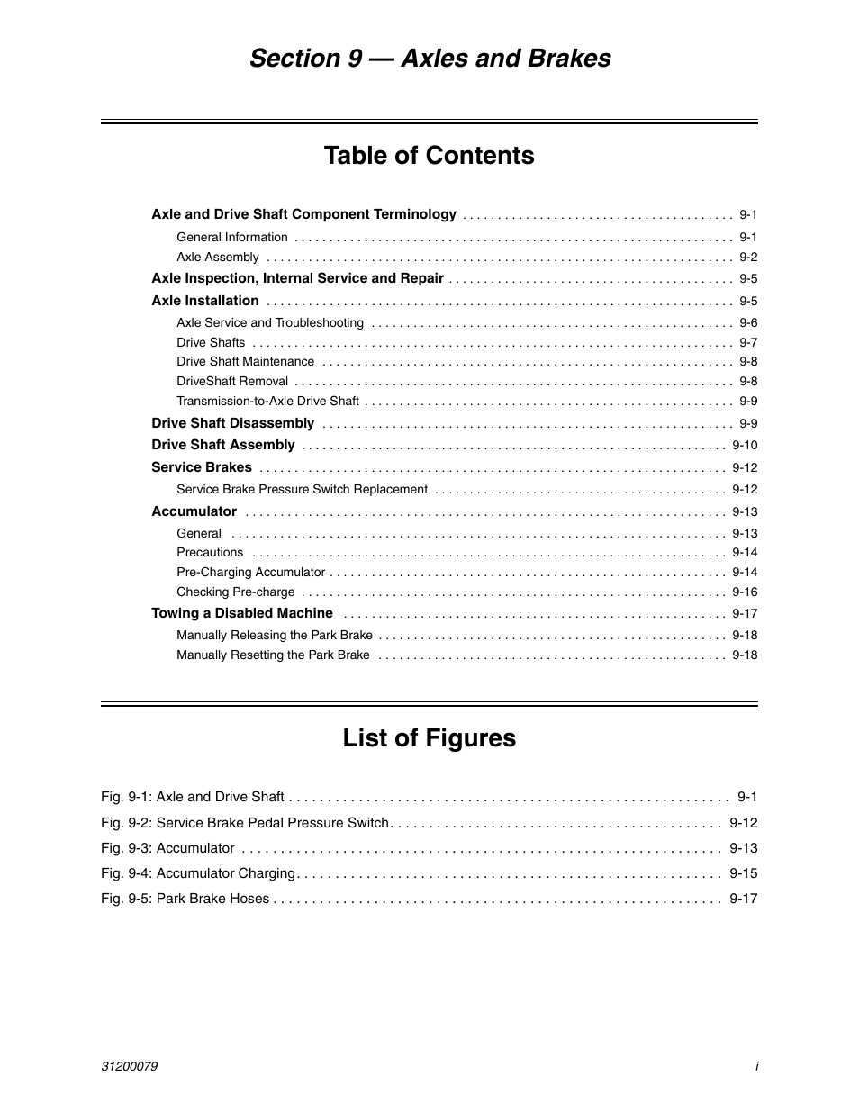 List of figures | Lull 1044C-54 Series II Service Manual User Manual | Page 343 / 382