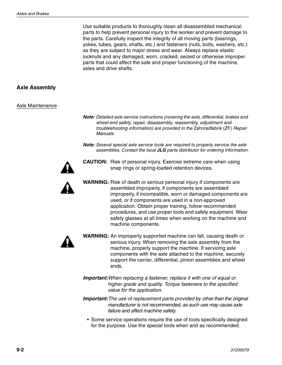 Lull 1044C-54 Series II Service Manual User Manual | Page 346 / 382