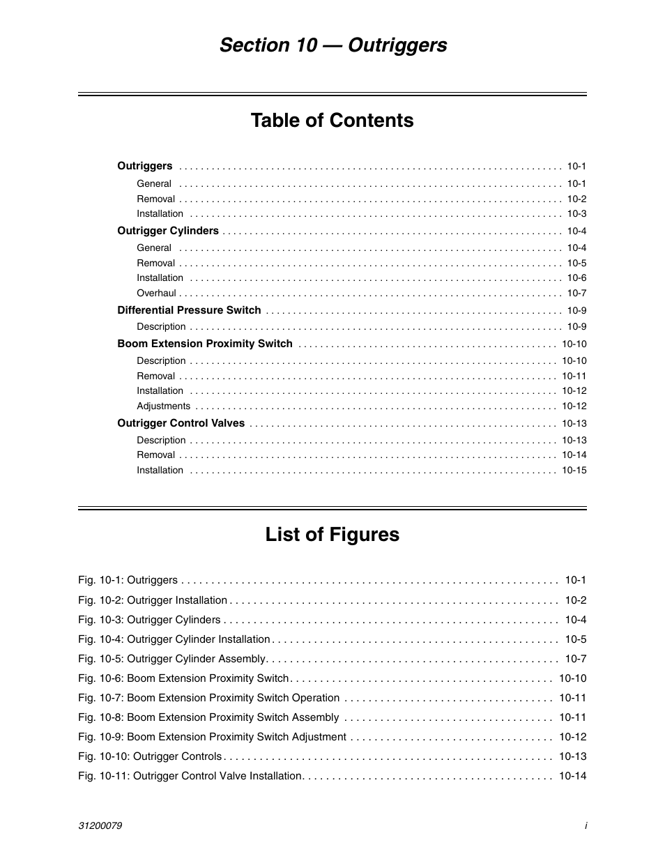 List of figures | Lull 1044C-54 Series II Service Manual User Manual | Page 363 / 382