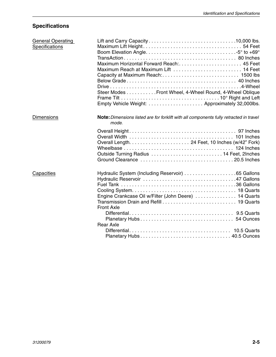 Lull 1044C-54 Series II Service Manual User Manual | Page 39 / 382