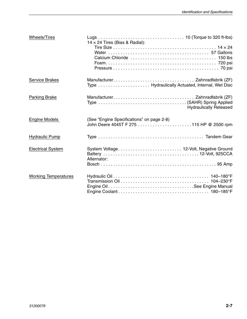 Lull 1044C-54 Series II Service Manual User Manual | Page 41 / 382