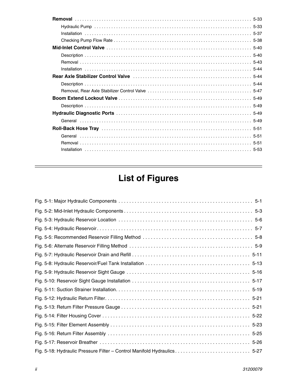 List of figures | Lull 1044C-54 Series II Service Manual User Manual | Page 80 / 382