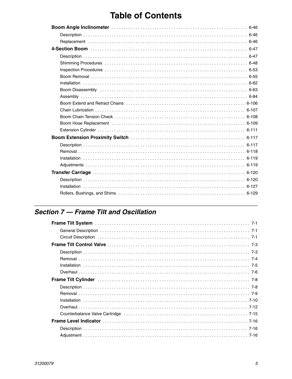 Lull 1044C-54 Series II Service Manual User Manual | Page 9 / 382