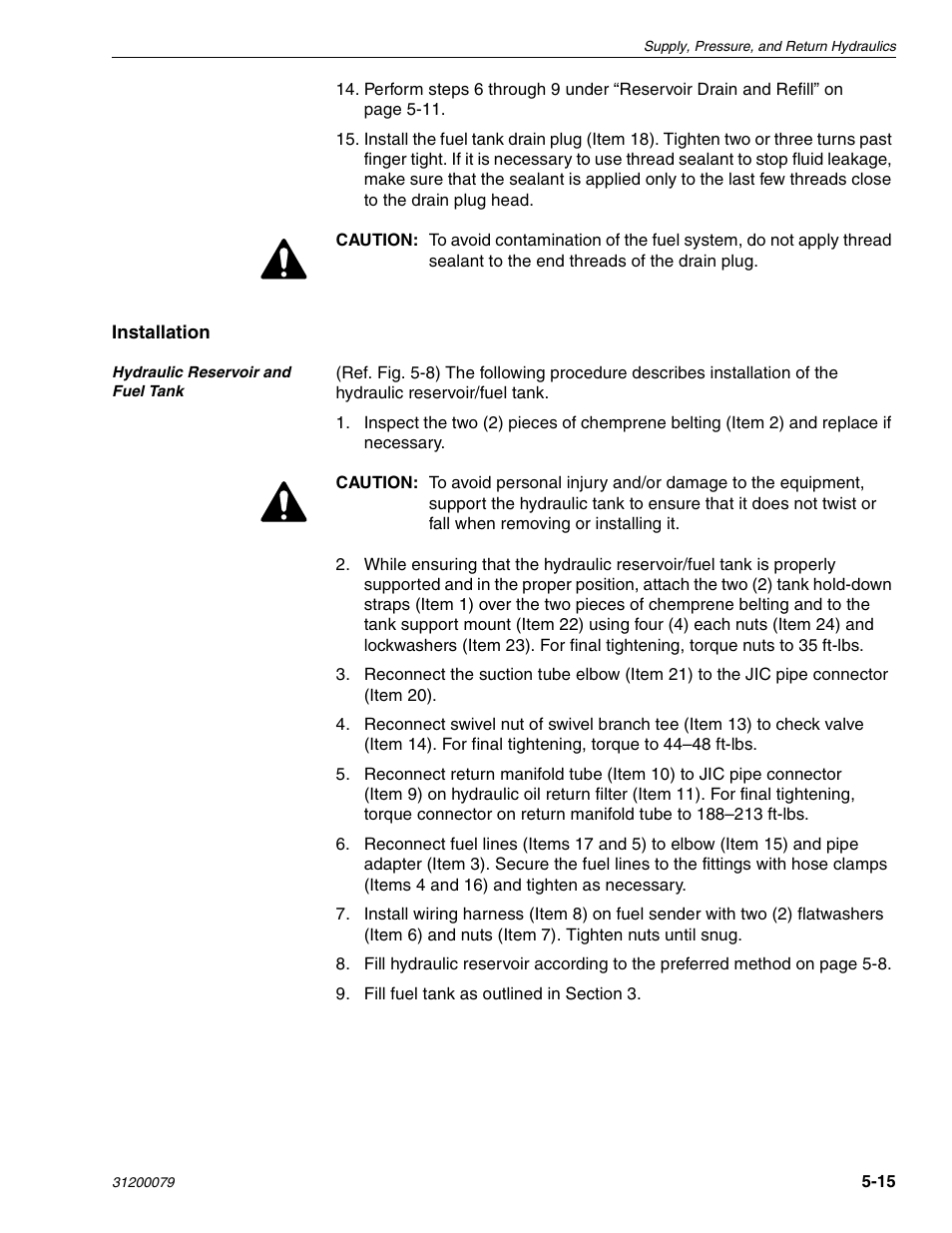 Lull 1044C-54 Series II Service Manual User Manual | Page 97 / 382