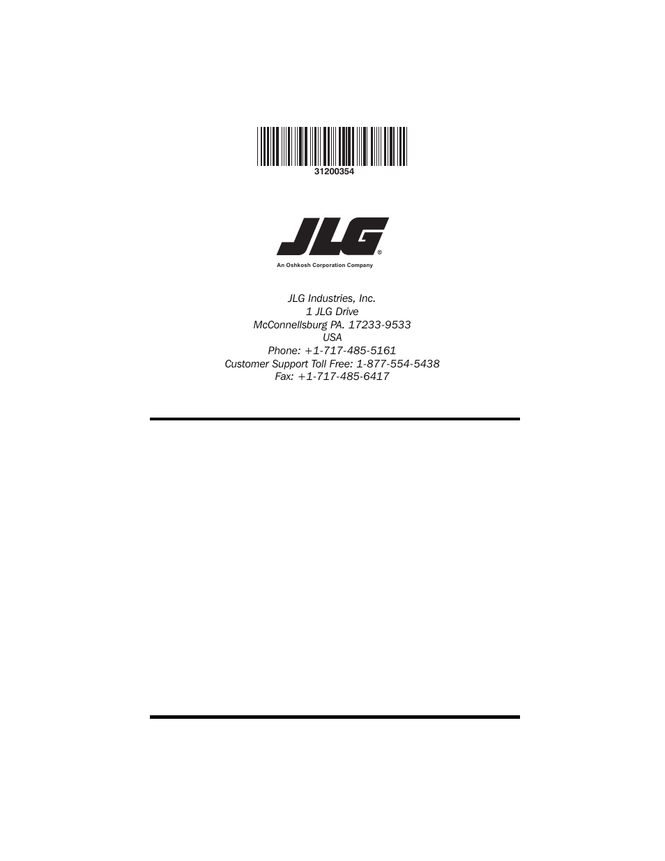 Jlg worldwide locations | Lull 944E-42 Operation Manual User Manual | Page 150 / 150