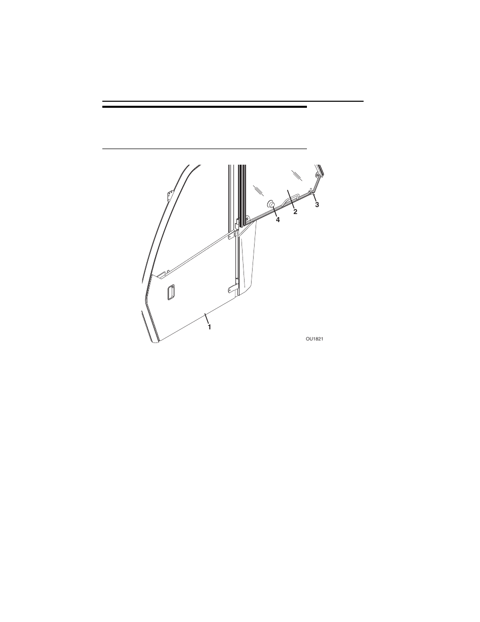 6 windows, Cab door window (if equipped), 6 windows -14 | Cab door window (if equipped) -14 | Lull 944E-42 Operation Manual User Manual | Page 38 / 150