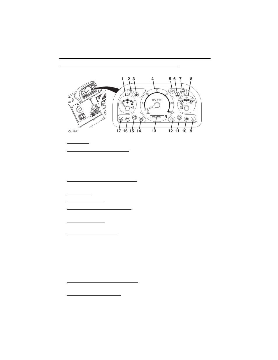 Instrument panel, Instrument panel -4 | Lull 944E-42 Operation Manual User Manual | Page 42 / 150