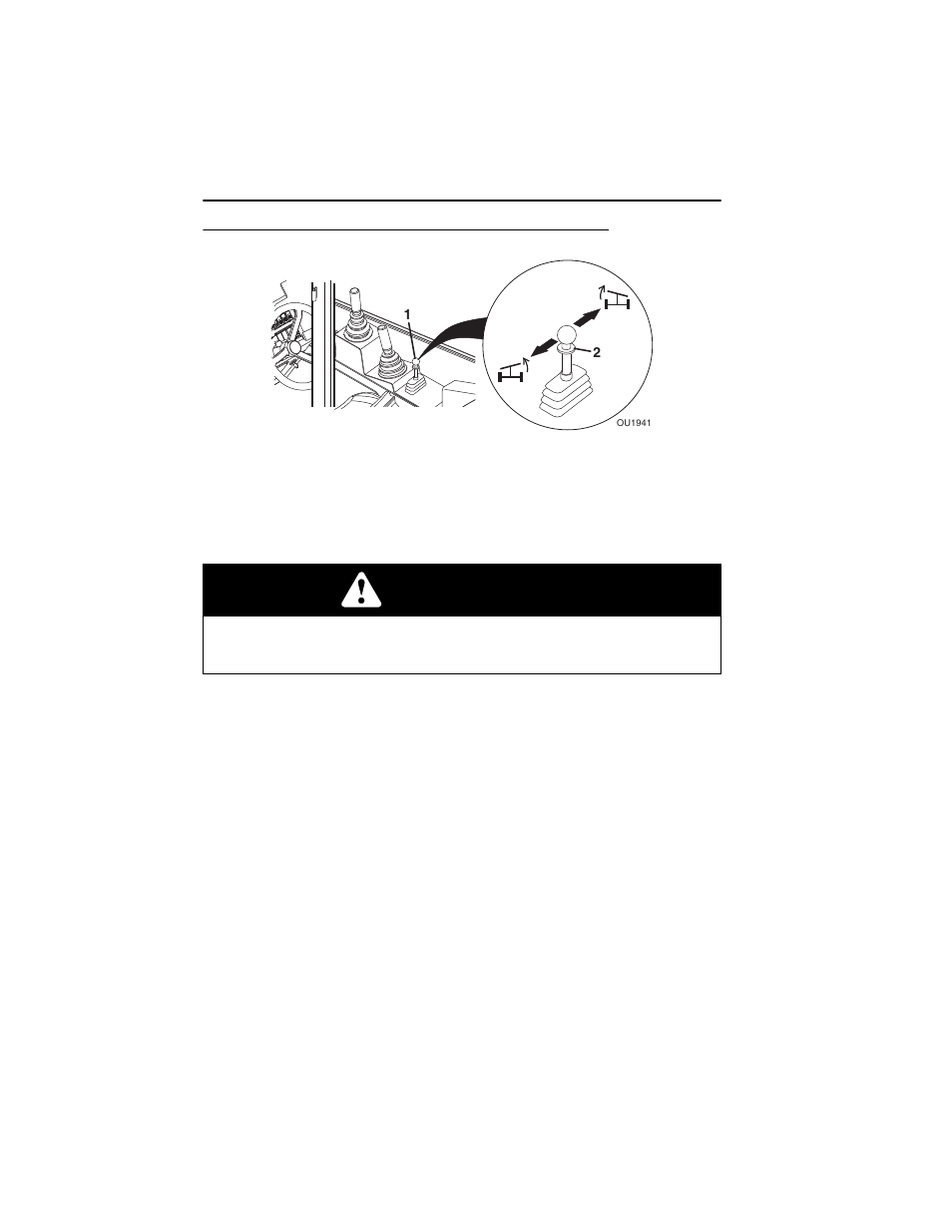 Frame level joystick, Frame level joystick -16, Warning | Lull 944E-42 Operation Manual User Manual | Page 54 / 150