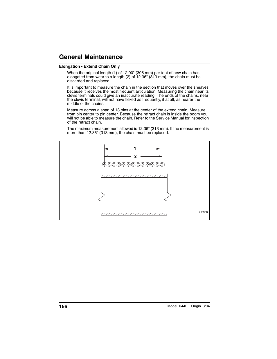 General maintenance | Lull 644E-42 Operation Manual User Manual | Page 158 / 200