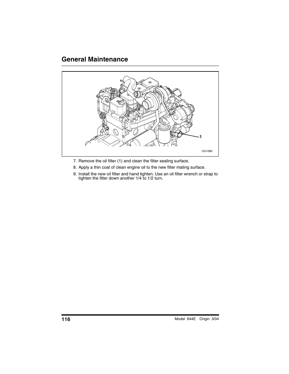 General maintenance | Lull 944E-42 Operation Manual User Manual | Page 118 / 200