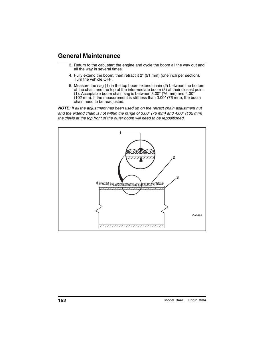 General maintenance | Lull 944E-42 Operation Manual User Manual | Page 154 / 200