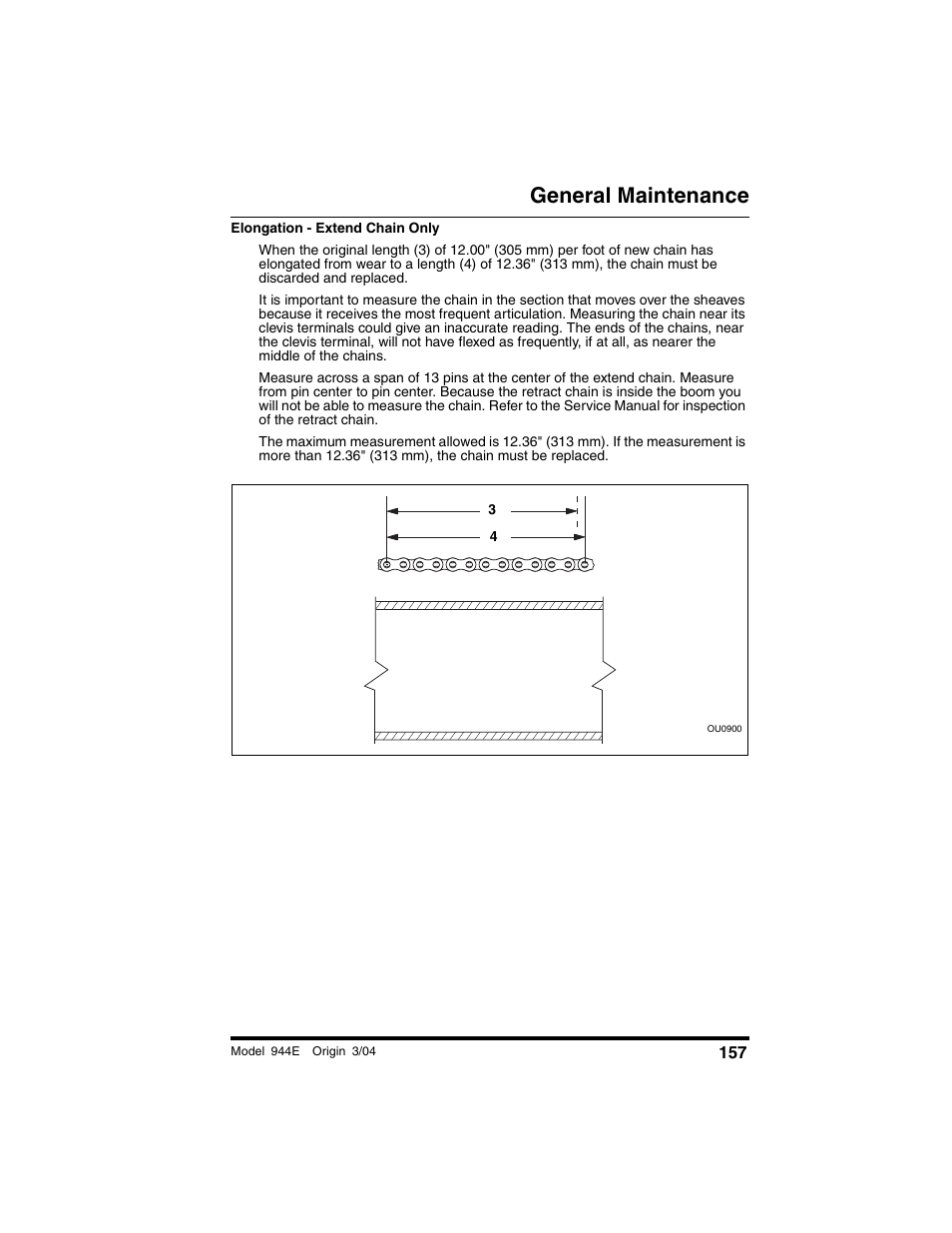 General maintenance | Lull 944E-42 Operation Manual User Manual | Page 159 / 200