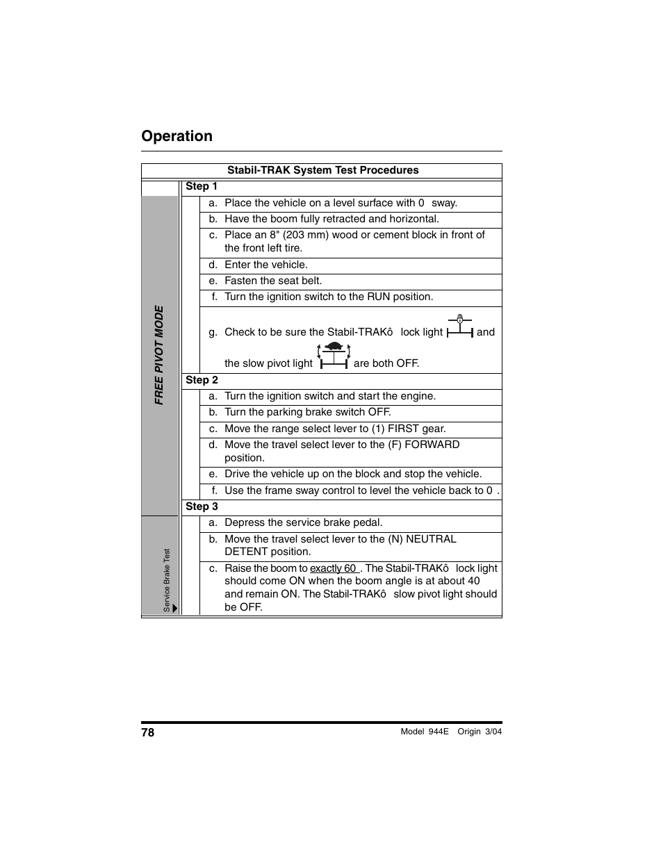 Operation | Lull 944E-42 Operation Manual User Manual | Page 80 / 200