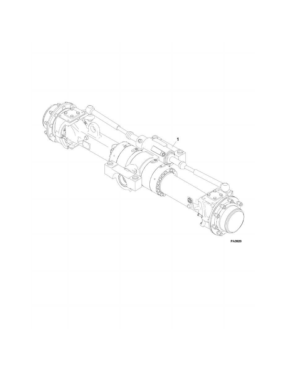 Figure 5-2. front axle | Lull 944E-42 Parts Manual User Manual | Page 160 / 634