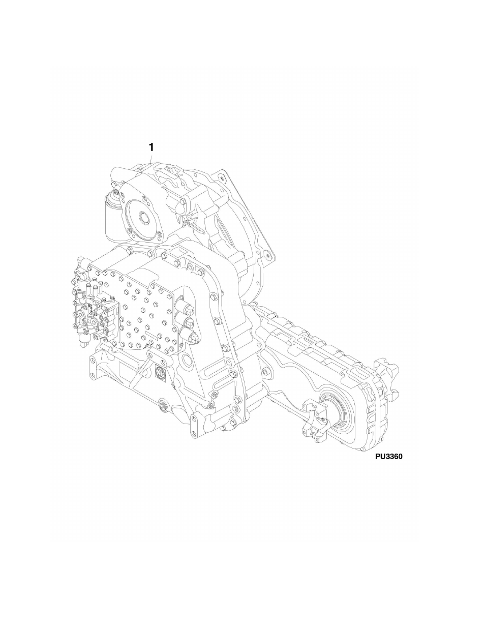 Figure 5-36. zf transmission | Lull 944E-42 Parts Manual User Manual | Page 254 / 634