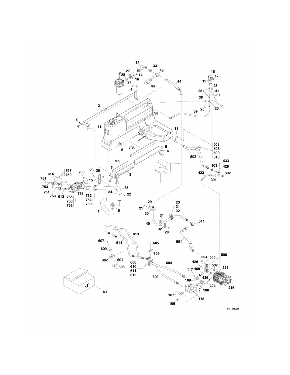 Lull 944E-42 Parts Manual User Manual | Page 372 / 634