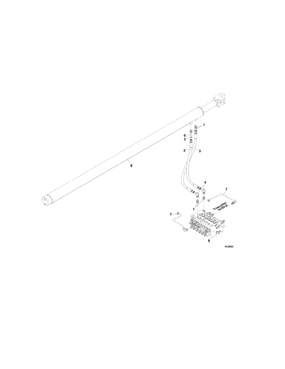 Figure 8-14. transfer carriage | Lull 944E-42 Parts Manual User Manual | Page 408 / 634