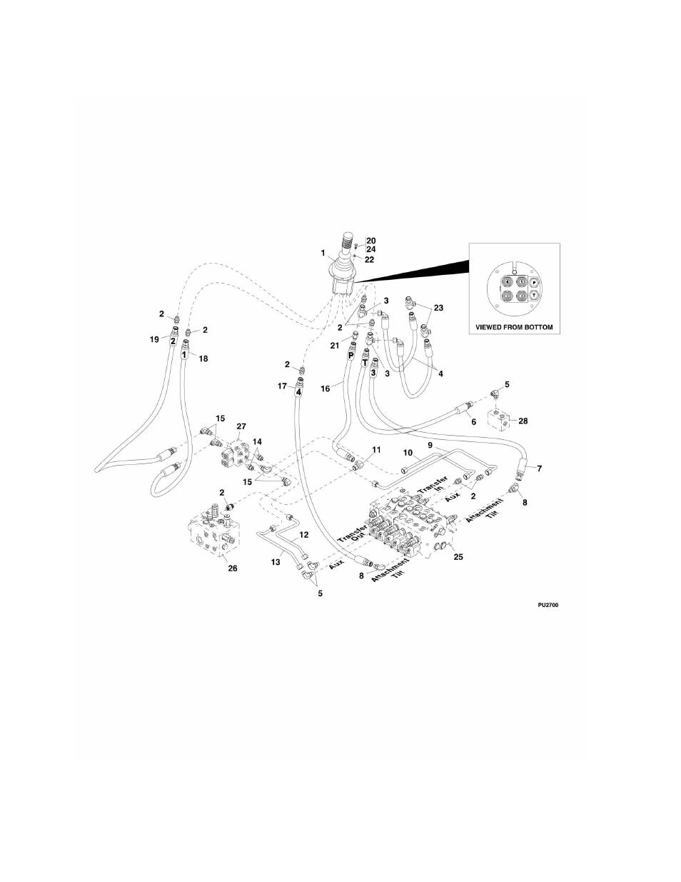 Figure 8-16. front joystick | Lull 944E-42 Parts Manual User Manual | Page 414 / 634