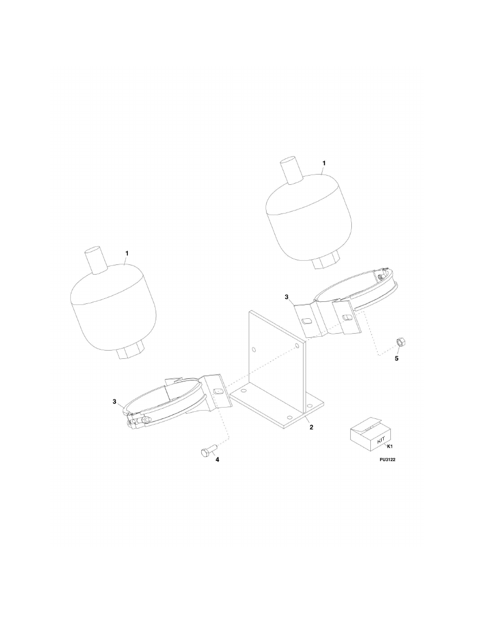 Figure 9-37. accumulators assembly | Lull 944E-42 Parts Manual User Manual | Page 510 / 634