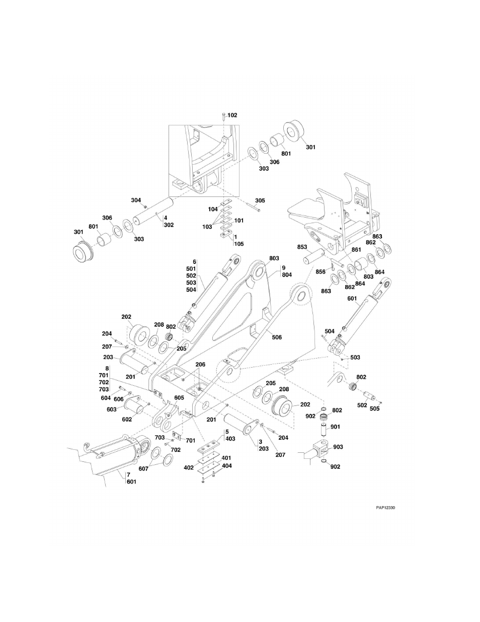 Lull 944E-42 Parts Manual User Manual | Page 54 / 634