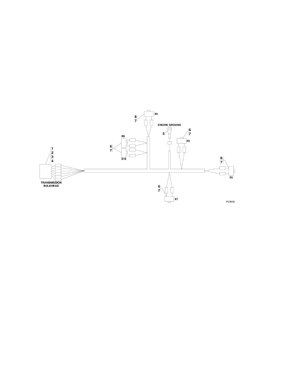 Figure 10-17. transmission harness | Lull 944E-42 Parts Manual User Manual | Page 568 / 634