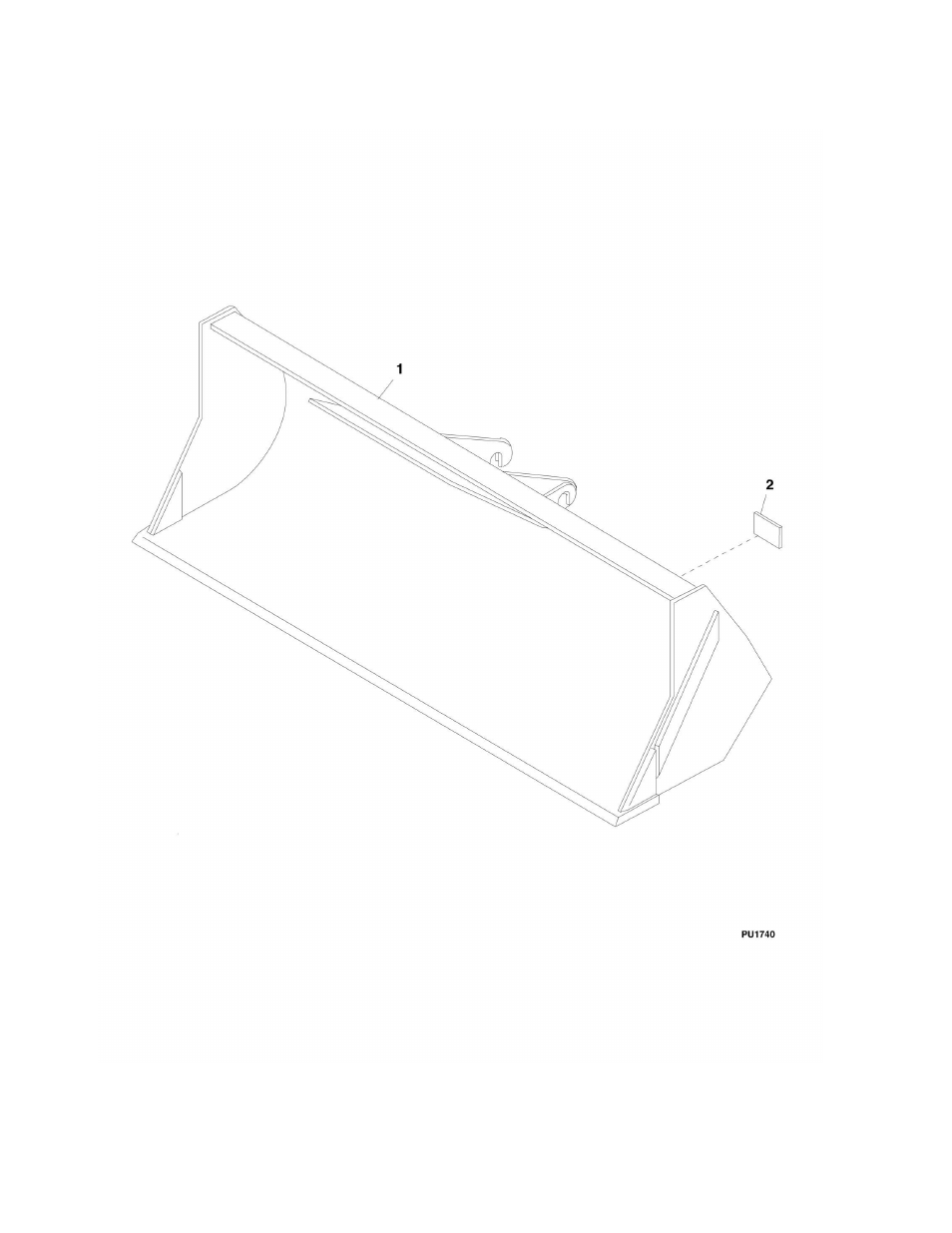 Figure 3-1. buckets | Lull 944E-42 Parts Manual User Manual | Page 58 / 634