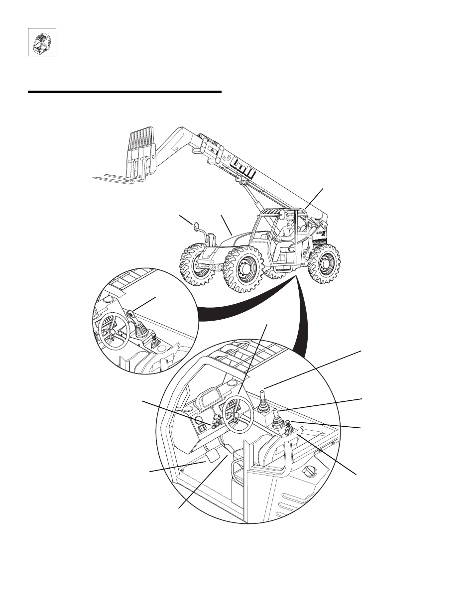 Operator’s cab and covers component terminology | Lull 944E-42 Service Manual User Manual | Page 106 / 846